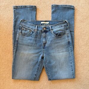 Women’s Levi’s 505 straight leg jeans